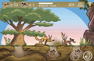 Gameplay screenshots of the The Meerkat Muchachos for iPad, iPhone or iPod.