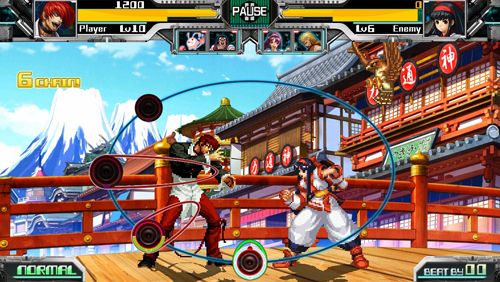 Gameplay screenshots of the The rhythm of fighters for iPad, iPhone or iPod.