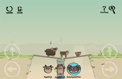 Gameplay screenshots of the the Sheeps for iPad, iPhone or iPod.