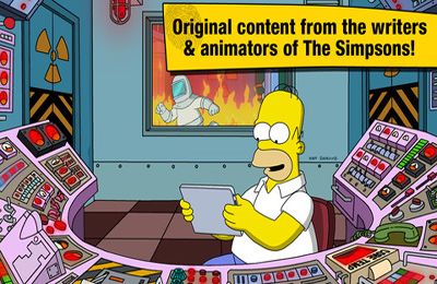 Gameplay screenshots of the The Simpsons: Tapped Out for iPad, iPhone or iPod.