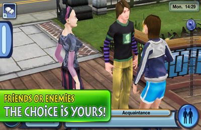 Gameplay screenshots of the The Sims 3 for iPad, iPhone or iPod.