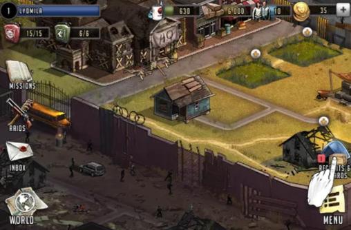 Gameplay screenshots of the The walking dead: Road to survival for iPad, iPhone or iPod.
