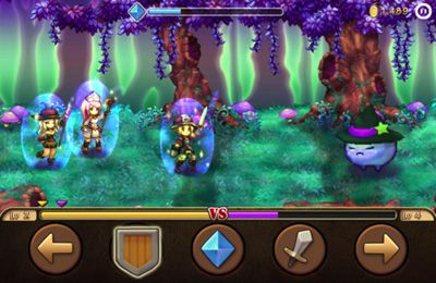Gameplay screenshots of the Three Hero for iPad, iPhone or iPod.