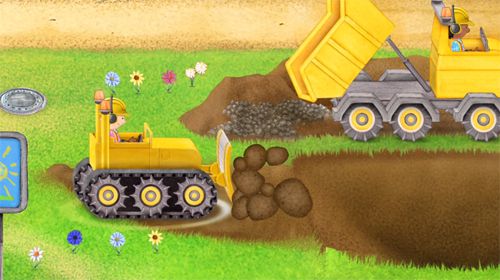 Gameplay screenshots of the Tiny builders for iPad, iPhone or iPod.