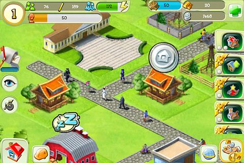 Gameplay screenshots of the Tiny city for iPad, iPhone or iPod.