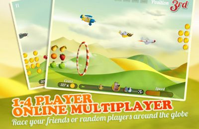 Gameplay screenshots of the Tiny Plane for iPad, iPhone or iPod.