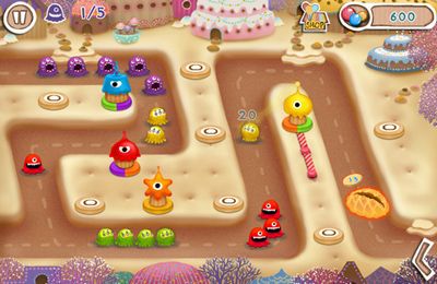Gameplay screenshots of the Tiny Ray for iPad, iPhone or iPod.
