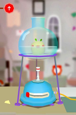 Gameplay screenshots of the Toca lab for iPad, iPhone or iPod.