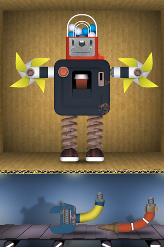 Free Toca: Robot lab - download for iPhone, iPad and iPod.