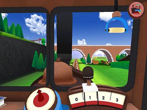 Gameplay screenshots of the Toca: Train for iPad, iPhone or iPod.