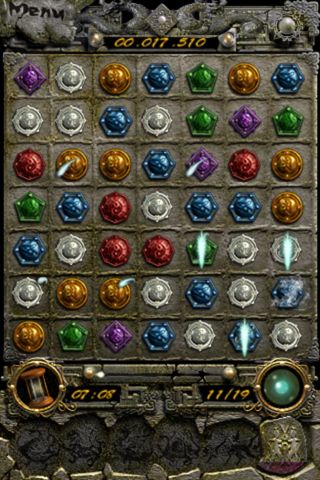 Gameplay screenshots of the Tomb treasure: Ruin of the dragon for iPad, iPhone or iPod.