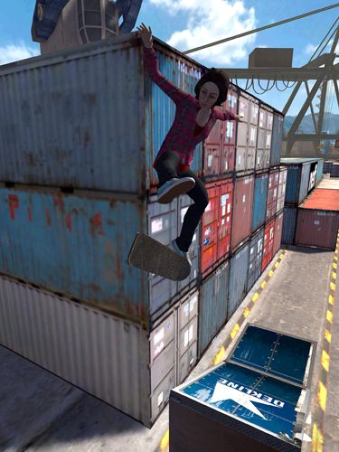 Gameplay screenshots of the Tony Hawk's: Shred session for iPad, iPhone or iPod.