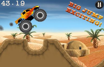Gameplay screenshots of the Top Monster Trucks Racing Pro for iPad, iPhone or iPod.