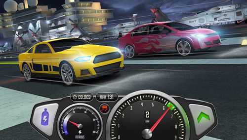 Gameplay screenshots of the Top speed: Drag and fast racing for iPad, iPhone or iPod.