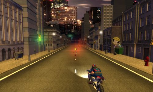 Gameplay screenshots of the Top superbikes racing for iPad, iPhone or iPod.