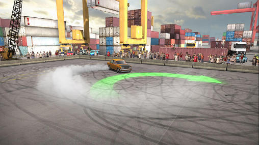 Gameplay screenshots of the Torque burnout for iPad, iPhone or iPod.