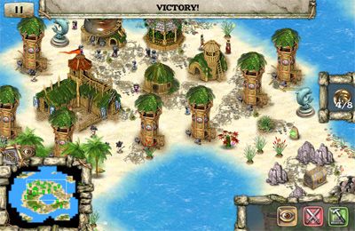 Gameplay screenshots of the Totem Tribe Gold for iPad, iPhone or iPod.