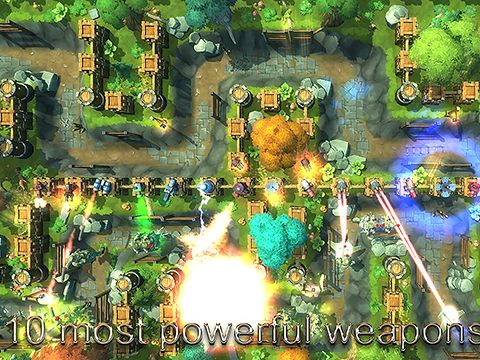 Gameplay screenshots of the Tower defense: The kingdom for iPad, iPhone or iPod.
