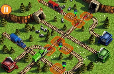 Gameplay screenshots of the Train Crisis HD for iPad, iPhone or iPod.