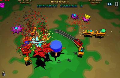 Gameplay screenshots of the Train Defense for iPad, iPhone or iPod.