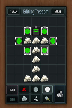 Gameplay screenshots of the Trainyard for iPad, iPhone or iPod.