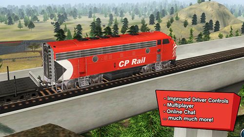Gameplay screenshots of the Trainz driver 2 for iPad, iPhone or iPod.