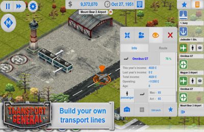 Gameplay screenshots of the Transport General for iPad, iPhone or iPod.