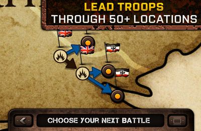 Gameplay screenshots of the Trenches 2 for iPad, iPhone or iPod.