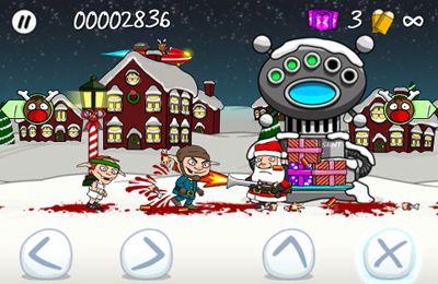 Gameplay screenshots of the Trigger Happy Christmas for iPad, iPhone or iPod.