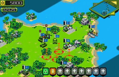 Gameplay screenshots of the Tropical Stormfront for iPad, iPhone or iPod.
