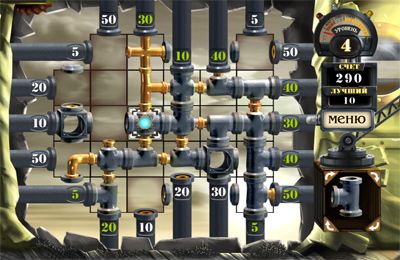 Gameplay screenshots of the Secret City Pipes for iPad, iPhone or iPod.