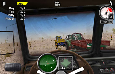 Gameplay screenshots of the Truck Jam for iPad, iPhone or iPod.