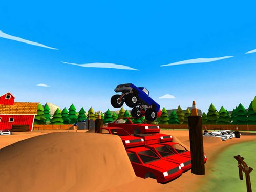 Gameplay screenshots of the Truck trials 2: Farm house 4x4 for iPad, iPhone or iPod.