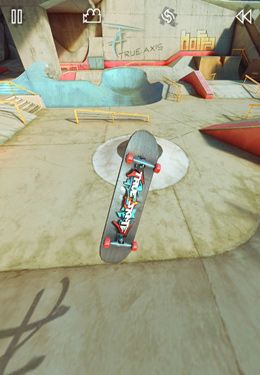 Gameplay screenshots of the True Skate for iPad, iPhone or iPod.