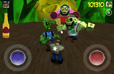 Gameplay screenshots of the Tucker Ray in: Rednecks vs. Zombies for iPad, iPhone or iPod.