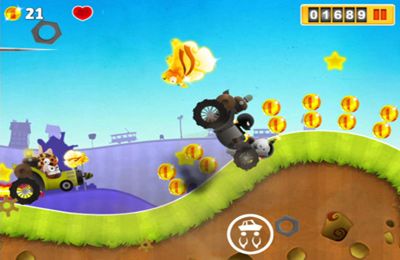 Gameplay screenshots of the Turbolab Pursuit for iPad, iPhone or iPod.