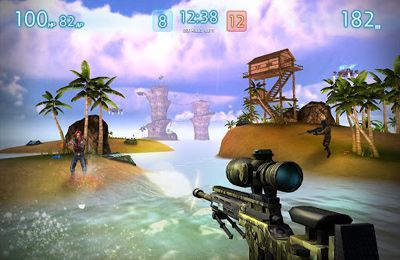 Gameplay screenshots of the UberStrike: The FPS for iPad, iPhone or iPod.