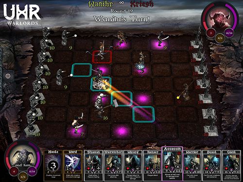Gameplay screenshots of the UHR-Warlords for iPad, iPhone or iPod.