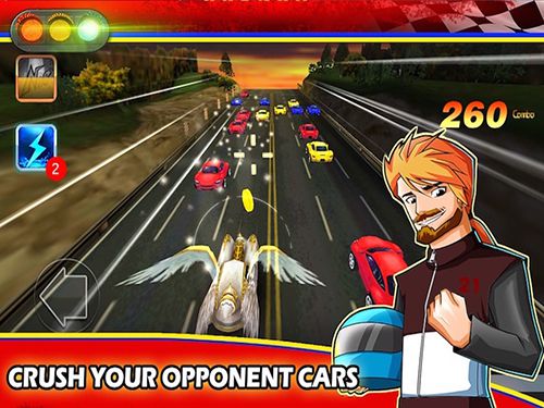 Gameplay screenshots of the Ultimate car racing for iPad, iPhone or iPod.