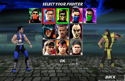 Gameplay screenshots of the Ultimate Mortal Kombat 3 for iPad, iPhone or iPod.