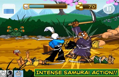 Gameplay screenshots of the Usagi Yojimbo: Way of the Ronin for iPad, iPhone or iPod.