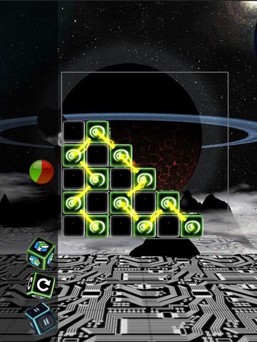 Gameplay screenshots of the Vex puzzles for iPad, iPhone or iPod.