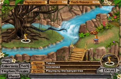 Gameplay screenshots of the Virtual Villagers 4: The Tree of Life for iPad, iPhone or iPod.