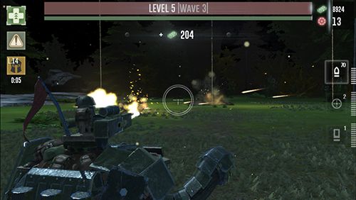Gameplay screenshots of the War tortoise for iPad, iPhone or iPod.