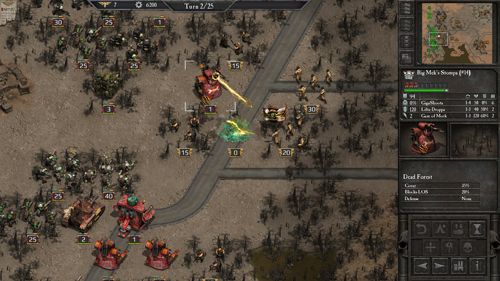 Gameplay screenshots of the Warhammer 40 000: Armageddon for iPad, iPhone or iPod.