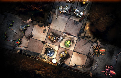 Gameplay screenshots of the Warhammer Quest for iPad, iPhone or iPod.