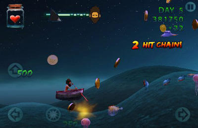 Gameplay screenshots of the Waves: Survivor for iPad, iPhone or iPod.