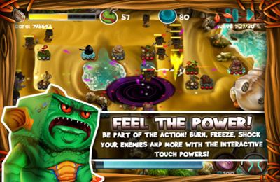 Gameplay screenshots of the Wild Heroes for iPad, iPhone or iPod.