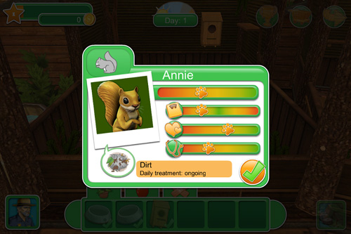 Gameplay screenshots of the Wild life. America: Your own wildlife park for iPad, iPhone or iPod.