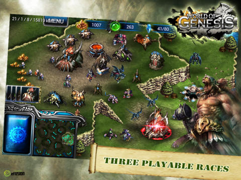 Gameplay screenshots of the World of Genesis for iPad, iPhone or iPod.